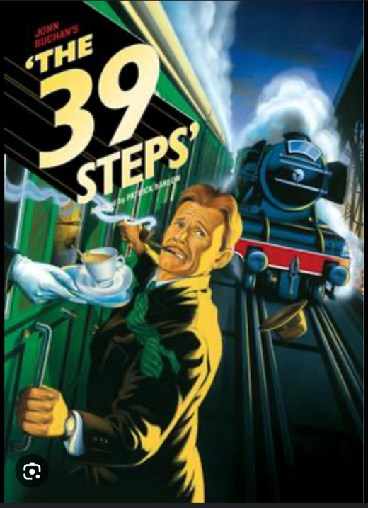 The 39 Steps show poster