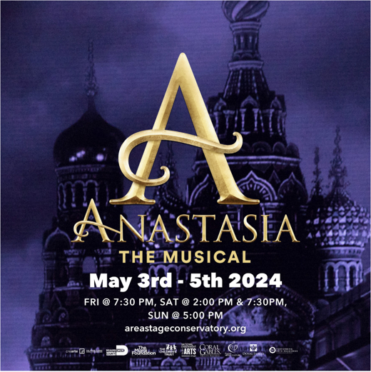 Anastasia The Musical show poster
