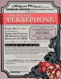 Oddfellows & Grumbling Gryphons Present: The Myth of Persephone show poster