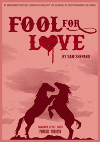 Fool For Love show poster