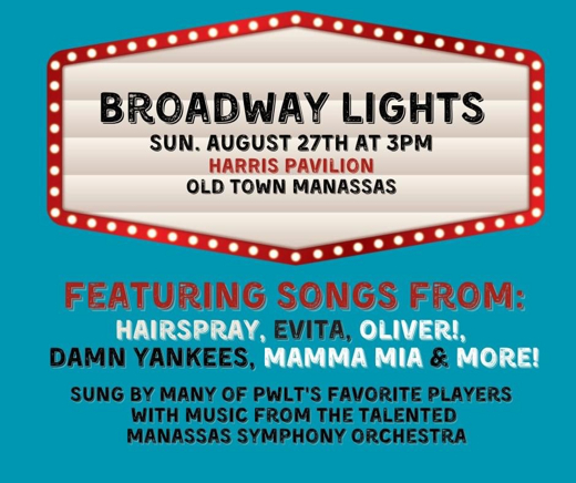Broadway Lights show poster