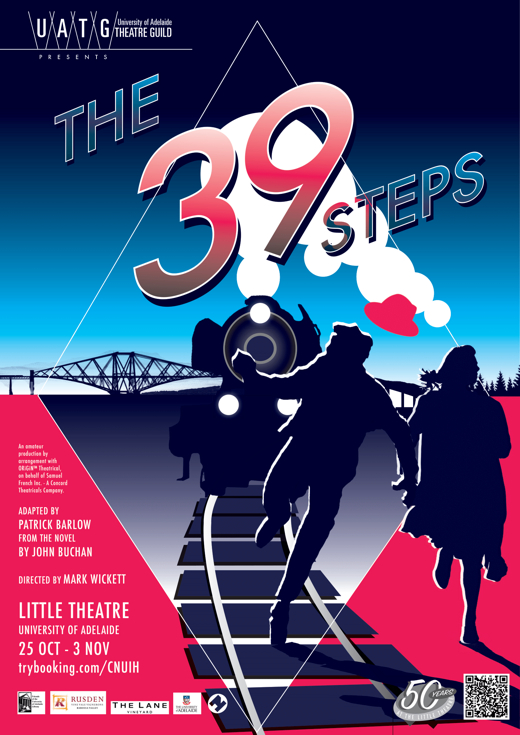 THE 39 STEPS in Australia - Adelaide