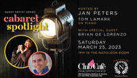 Cabaret Spotlight Guest Artist Series