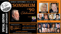  A Sondheim at 90 Celebration! show poster