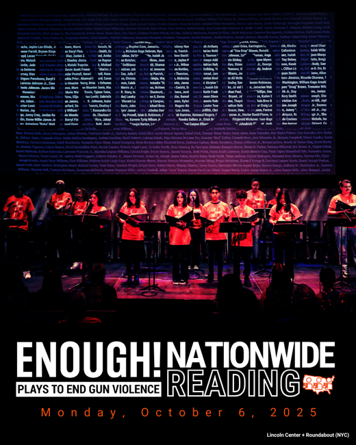“ENOUGH! Plays to End Gun Violence” at Bridge Street Theatre in Catskill