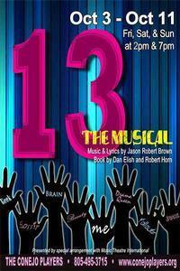 13 show poster
