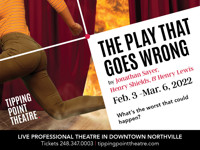 The Play That Goes Wrong in Detroit Logo
