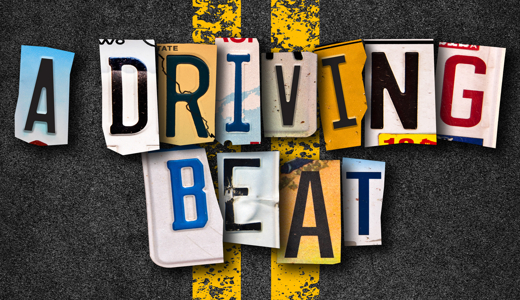 A Driving Beat show poster