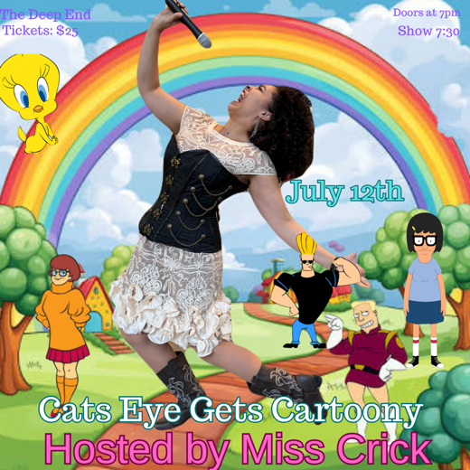 Cats Eye Gets Cartoony 