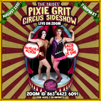 Pixie Grit Circus Sideshow show poster