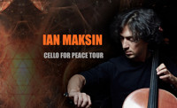 Ian Maksin in New York Cello for Peace Tour + Art Exhibit in Central New York
