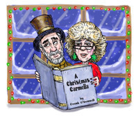 A Christmas Carmella show poster