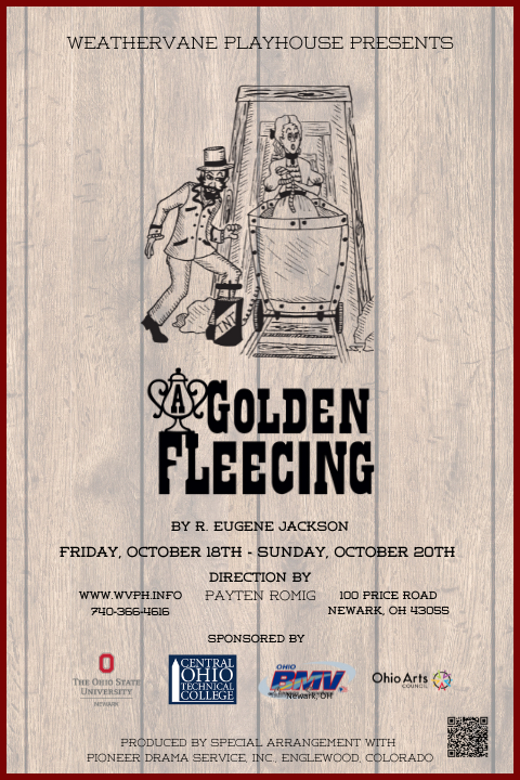 A Golden Fleecing show poster