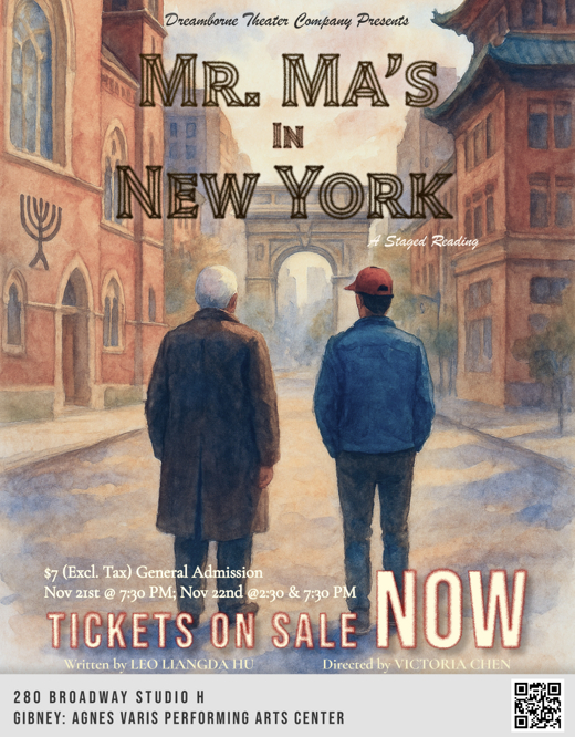 Mr. Ma's in New York: A Staged Reading show poster