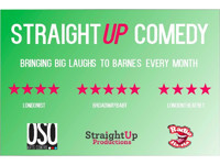 StraightUp Comedy show poster