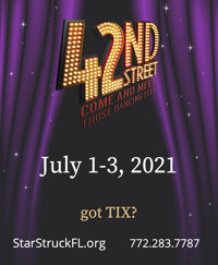 42nd STREET show poster