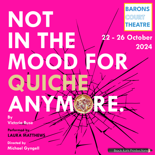 Not in the mood for quiche anymore show poster