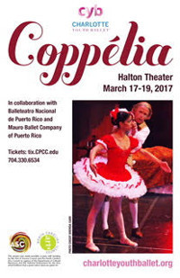 Charlotte Youth Ballet’s Performance of the classical storybook ballet, Coppelia!