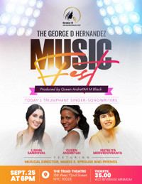 George D Hernandez Music Art Festival in Off-Off-Broadway Logo