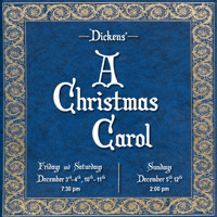 Dickens' A Christmas Carol show poster
