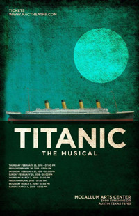 TITANIC show poster