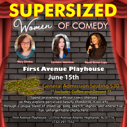 Supersized Women of Comedy in Off-Off-Broadway