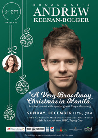 A Very Broadway Christmas Concert with Andrew Keenan-Bolger