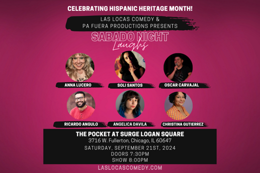 Sabado Night Laughs - Hispanic Heritage Month - September 2024 show poster