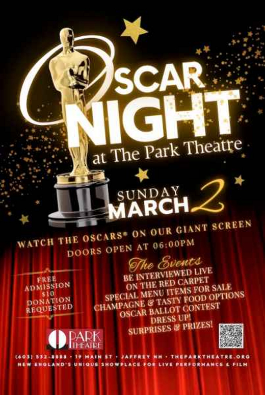 OSCAR® NIGHT at The Park • Sun, March 2, 6pm-11pm