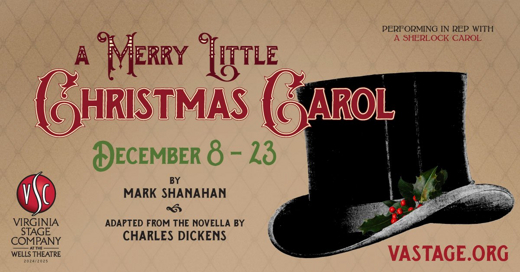 A Merry Little Christmas Carol show poster