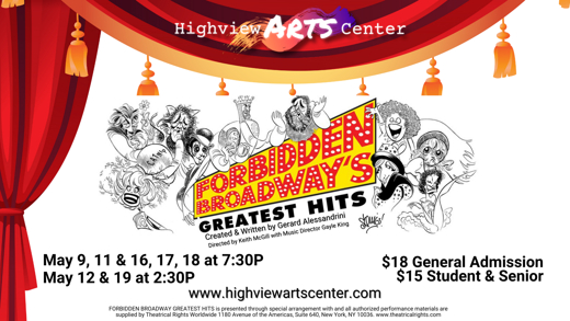 Forbidden Broadway Greatest Hits show poster