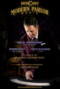 Modern Parlor Magic with David Carlo in Los Angeles