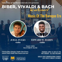 Biber, Vivaldi & Bach show poster