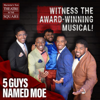5 Guys Named Moe show poster
