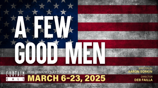 A FEW GOOD MEN show poster