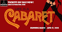 Cabaret show poster