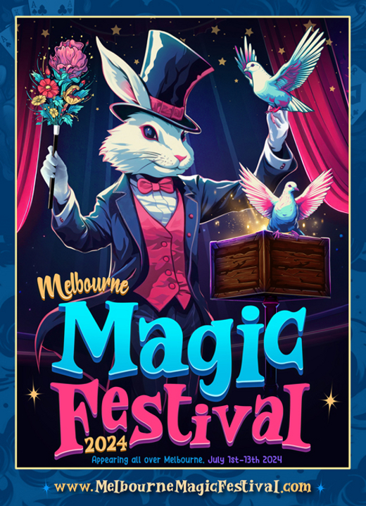 The Melbourne Magic Festival show poster