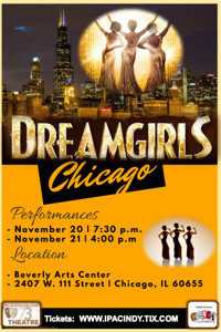 DREAMGIRLS show poster