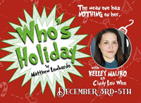 WHO'S HOLIDAY! show poster