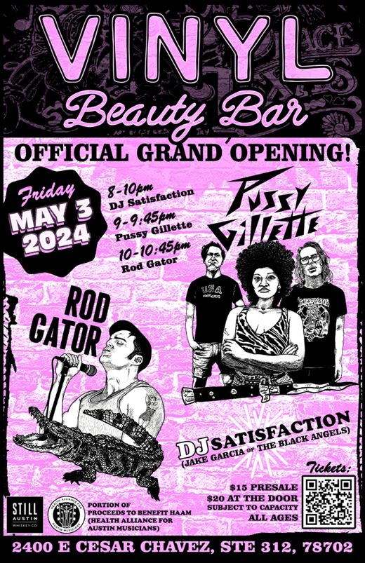 VINYL Beauty Bar East Cesar Chavez Grand Opening Event!!