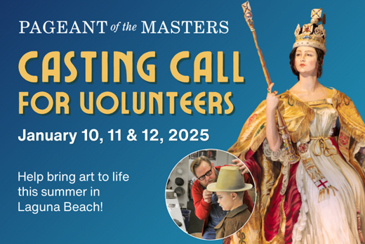 Open Casting Call For 2025 Pageant of the Masters in Costa Mesa