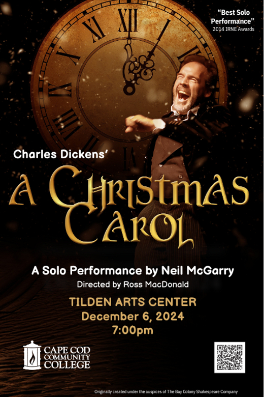 A Christmas Carol: A Solo Performance by Neil McGarry in Boston