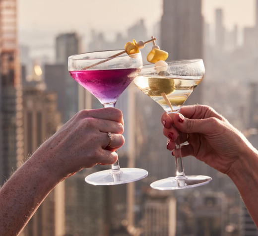 On the Rocks Summer Happy Hour at Top of the Rock at Rockefeller Center