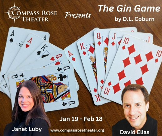 The Gin Game by D. L Coburn show poster