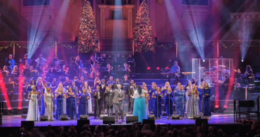 London Community Gospel Choir at Christmas show poster