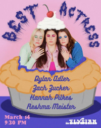 BEST ACTRESS presents: PI(E) DAY! show poster