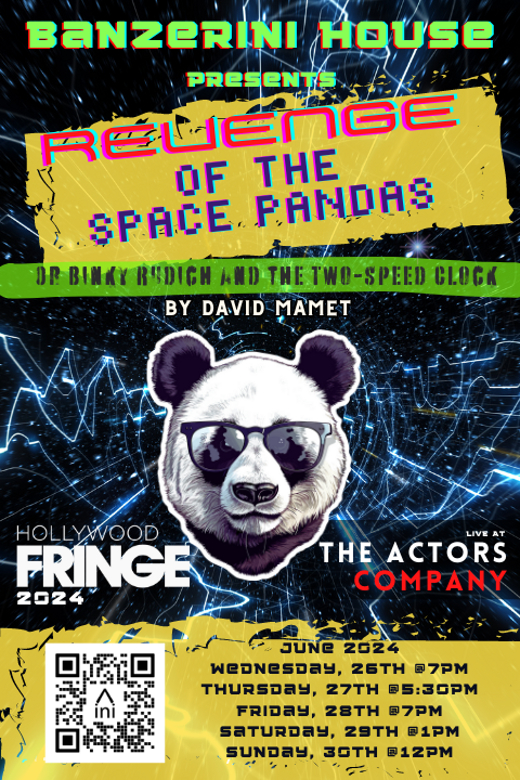 Revenge of the Space Pandas show poster