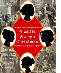 A Little Women Christmas show poster