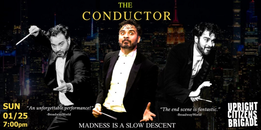 The Conductor, Live and LIVESTREAMED! show poster
