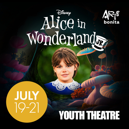 Alice in Wonderland JR show poster